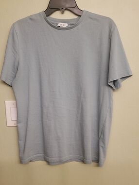 Reiss Light Green Short Sleeve Crewneck Tee